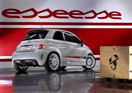 Abarth 500 Esseesse back