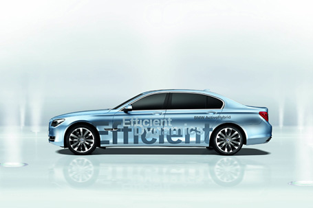 BMW 7 ActiveHybrid side