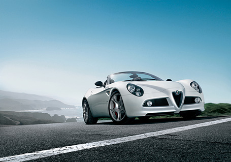Alfa Romeo 8C Competizione Spider front