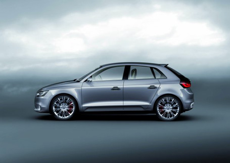 Audi A1 Sportback side