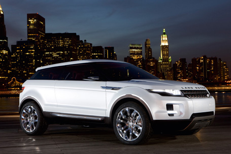 Land Rover LRX front
