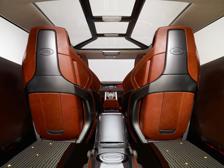 Land Rover LRX interior