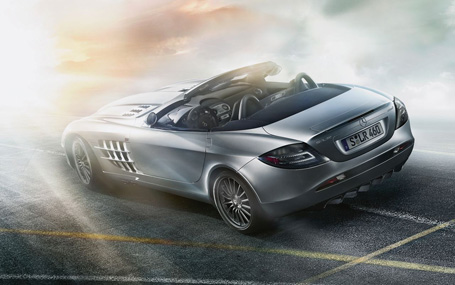 Mercedes SLR McLaren 722 S Roadster back