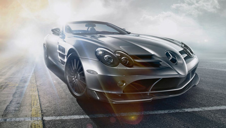 Mercedes SLR McLaren 722 S Roadster front