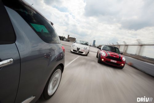 Citroën DS3 vs. Alfa Romeo Mito vs. MINI Cooper S