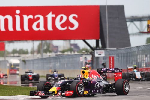 Formula One World Championship 2015, Round 7, Canadian Grand Prix, Montreal, Canada, Sunday 7 June 2015 - Daniil Kvyat (RUS) Red Bull Racing RB11.