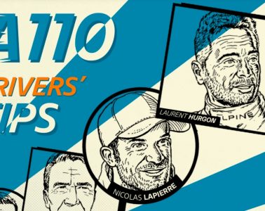 Alpine a110 drivers tips