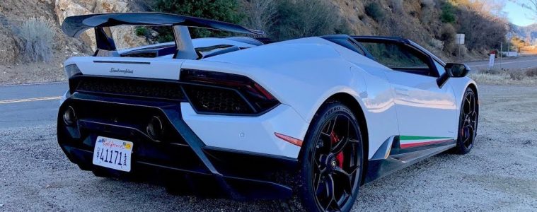 lambo huracan performante spyder